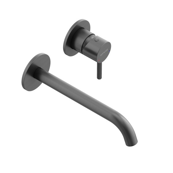 Смеситель для раковины SANCOS Etna с внутренней частью, вороненая сталь,  SC9004GG