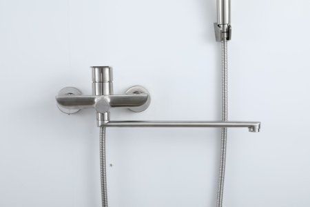 Смеситель для ванны Frap F22806, однорычажный, сатин