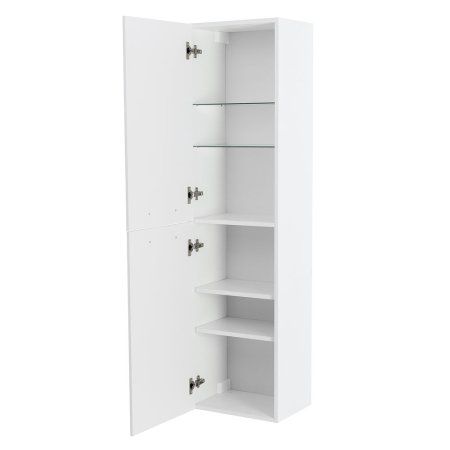 Шкаф-пенал Cezares Eco ECO-1500-2A-SC-BL Bianco Lucido