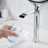 Смеситель для раковины высокий Shevanik S4111, хром