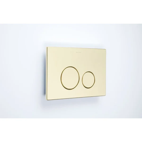 Кнопка смыва Boheme 649-G для инсталляции, золотой