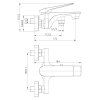 Смеситель для ванны Lemark Allegro (LM5914CW)