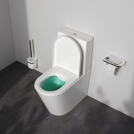 Унитаз-компакт безободковый с сиденьем микролифт AM.PM Func C8F8600SC