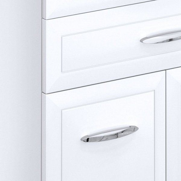 Тумба с раковиной Milardo Victoria 65 напольная белая (VIFOC6UG5WGO1MLD95YAK)