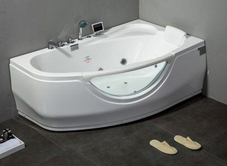 Акриловая ванна Gemy G9046 K R с гидромассажем