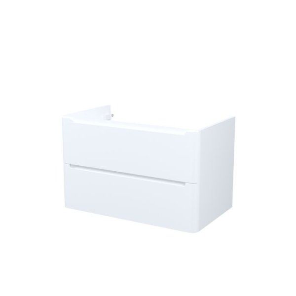 Тумба подвесная, белый, 80 см, Edifice,  IDDIS, EDI80W0i95. Подходит умывальник 0108000i28