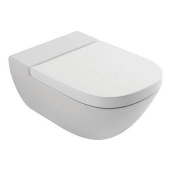 Чаша для подвесного унитаза Globo Stockholm LAS04.BI белый