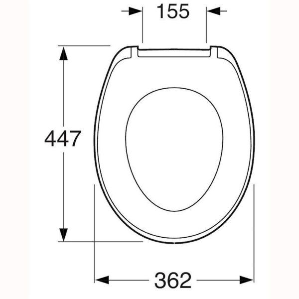 Крышка-сиденье для унитаза Gustavsberg Saval 2.0/Nordic 3 8780G101 микролифт, белый