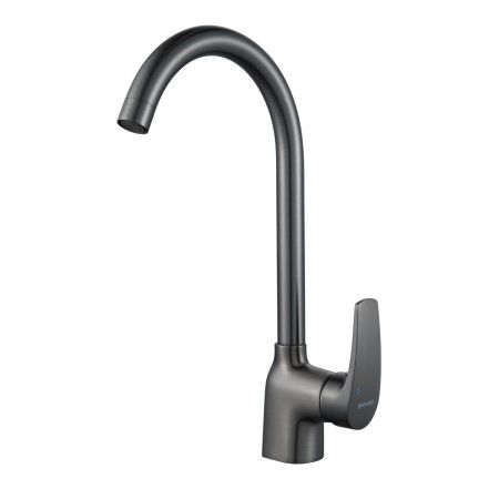 Смеситель для кухни Shevanik S5MY05GH3THC, Оружейная сталь