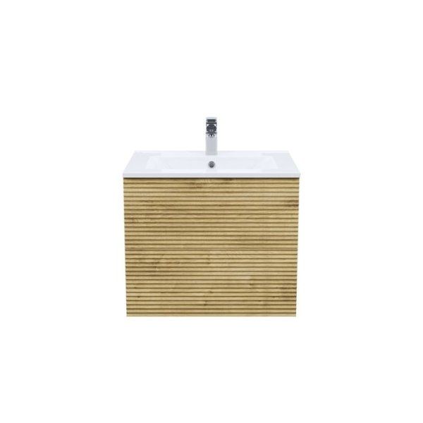 Тумба с умывальником, подвесная, 60 см, дуб светлый, Bild, IDDIS, BIKML6WA0VAL0iSR95TGK