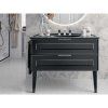 Тумба под раковину Berloni Bagno Suite Vintage SUVBS2C120C/090/SHA.CL 120 черный глянцевый