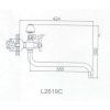 Смеситель Ledeme L2619C Бронза