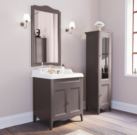 Мебель для ванной Tiffany World Veronica Nuovo VER2068-G+AR824bi*1 комплект 68 серый