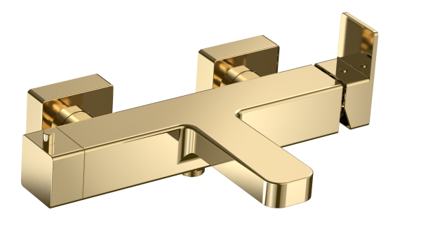 Смеситель для ванны AQUAme Savona AQM6812GG, золото