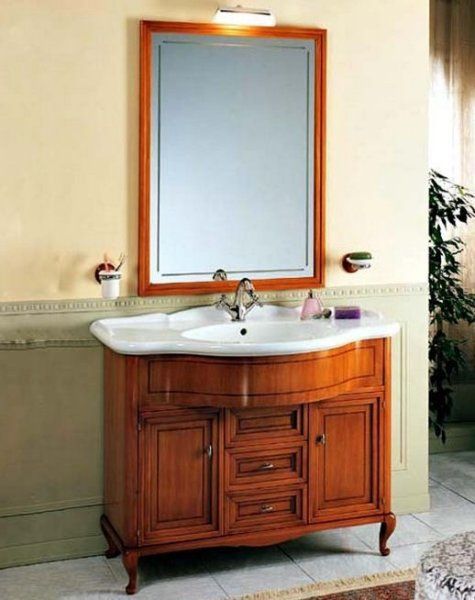 Мебель для ванной Tiffany World Dover 110 орех светлый