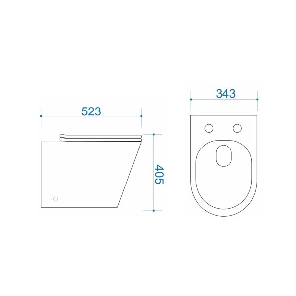 Унитаз приставной Maretti Umbria безободковый с микролифтом, UM10PRBM39-844, белый