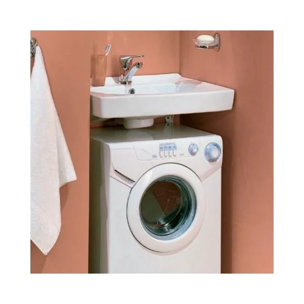 Раковина Пилот 61,5x50 см с креплением, сифоном и кронштейном Santek 1.WH30.1.970