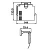 Держатель туалетной бумаги Gappo G0703-6