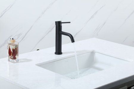 Смеситель для раковины Frap F10807-6, однорычажный, черный