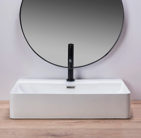 Умывальник (раковина) REA GINA 50 накладной - подвесной белый REA-U0676