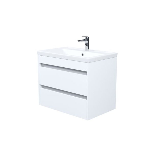 Тумба с умывальником IDDIS Zodiac X подвесная, 70 см, белый, подходит умыв. 4077000i28 (ZDX70W0i95K)