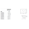 Зеркало Designo FCRDS068-BA bianco assoluto 68*103 bianco assoluto