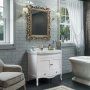 Мебель для ванной Tiffany World Veronica Ver 90/C bi puro/cr 90 белый матовый/хром