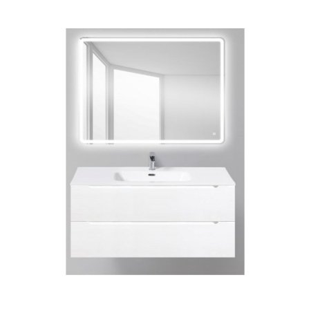 Тумба с раковиной BelBagno Etna ETNA-1000-2C-SO-BO-P 100 Bianco Opaco