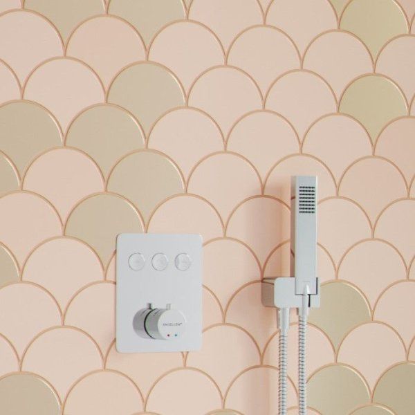 Смеситель термостатический для ванны и душа Excellent Krotos AREX.8046CR хром