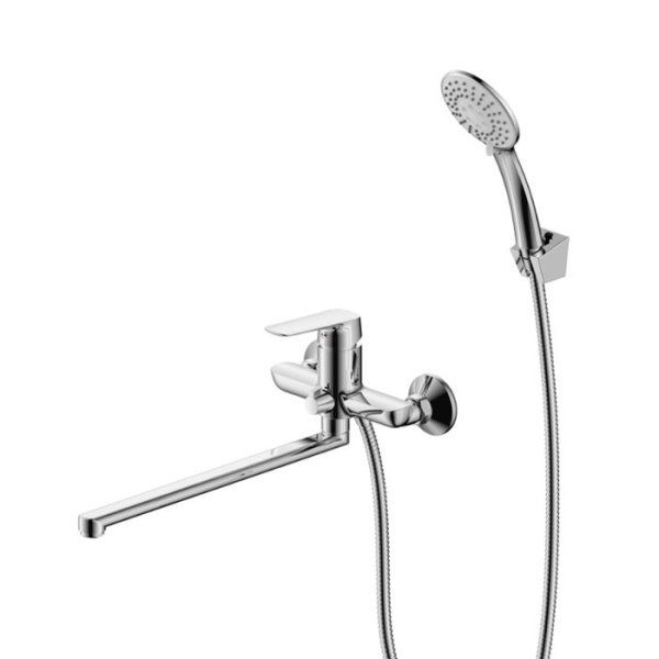 Смеситель для ванны с длинным изливом, хром глянцевый, Token, IDDIS, TOKSBL2i10