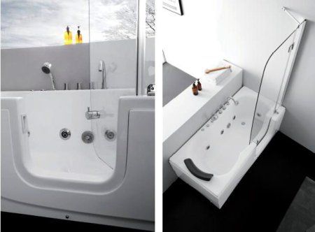 Акриловая ванна Gemy G9246 B R с гидромассажем