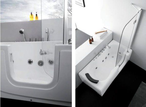 Акриловая ванна Gemy G9246 B R с гидромассажем