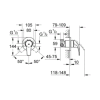 Гигиенический душ Grohe BauCurve 124899 хром