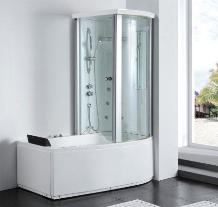 Акриловая ванна Gemy G8040 B R с гидромассажем