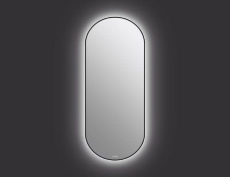 Зеркало Cersanit Eclipse smart 64151 50х122 в черной рамке, с подсветкой