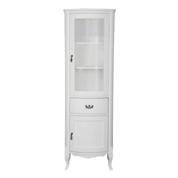 Шкаф-пенал Tiffany World Retro 51 R белый матовый