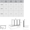 Шторка на ванну Ravak Supernova VS3 115 795S0100Z1 Transparent, белый