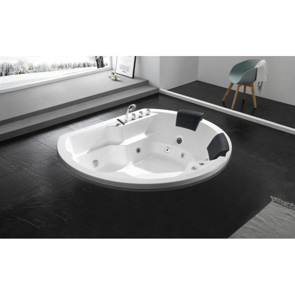 Акриловая ванна Gemy G9053 B с гидромассажем