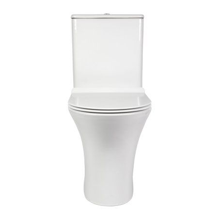 Унитаз напольный безободковый белый с сиденьем микролифт BOND F06-00