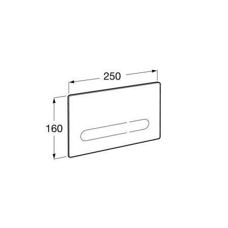 Кнопка смыва Roca EP-1 890103008 электронная, черный