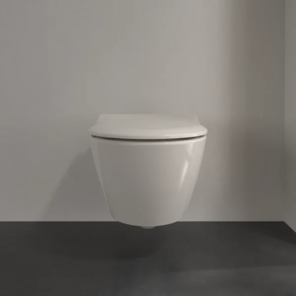 Унитаз подвесной Villeroy & Boch Subway 2.0 Pеrgamon 5614R0R3 безободковый, пергамон глянец