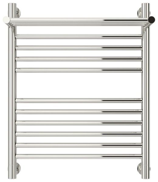 Полотенцесушитель водяной Сунержа Богема+ с 1 полкой 00-0223-6050 600x500 без покрытия