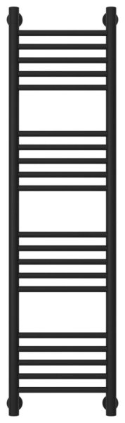 Полотенцесушитель водяной Сунержа Богема+ прямая 31-0220-1230 1200x300 черный матовый