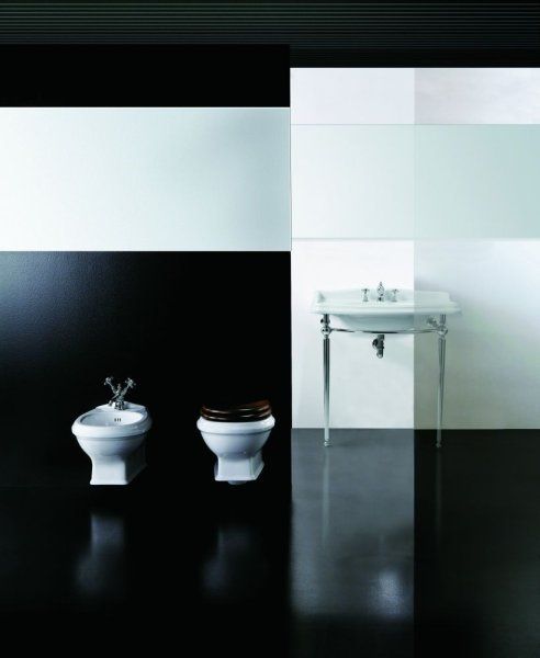 Консоль напольная Simas Arcade ARCG2cr  для раковины хром