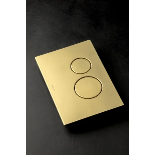 Кнопка смыва Boheme 649-MG для инсталляции, золотой матовый