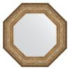 Зеркало Evoform Octagon BY 7384 65x65 виньетка античная бронза
