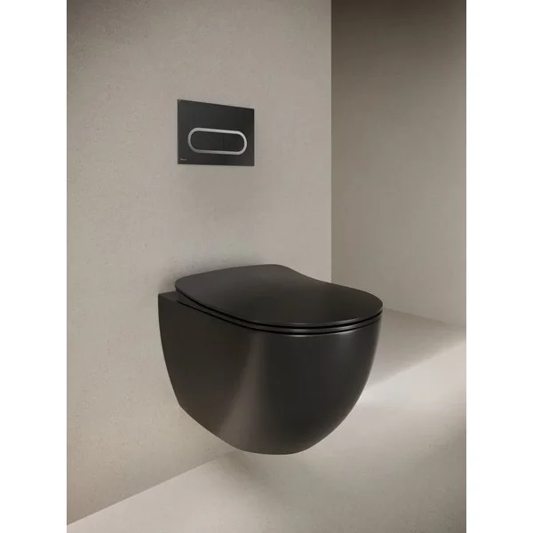 Кнопка смыва Ravak Chrome X01797 для инсталляции, черный матовый