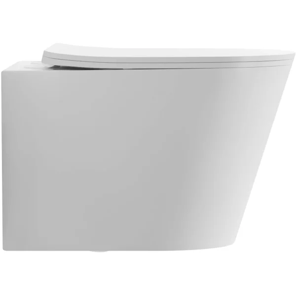 Унитаз подвесной Aquatek Таурус AQ1580T-00 безободковый, торнадо, с сиденьем микролифт, белый