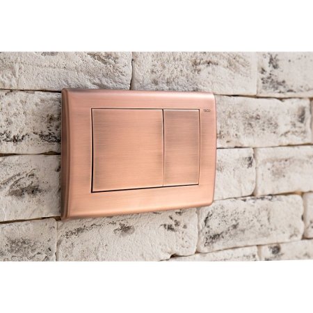 Кнопка смыва Tece Planus 9240365 состаренная медь