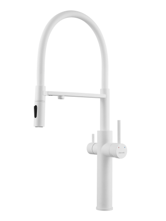 Смеситель для кухни Shevanik S478C, Белый
